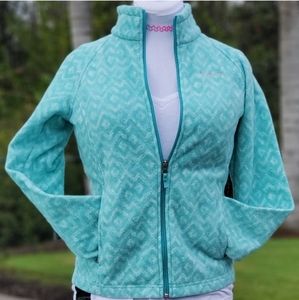 Columbia girls size 14/15 (L) fleece Jacket, blue